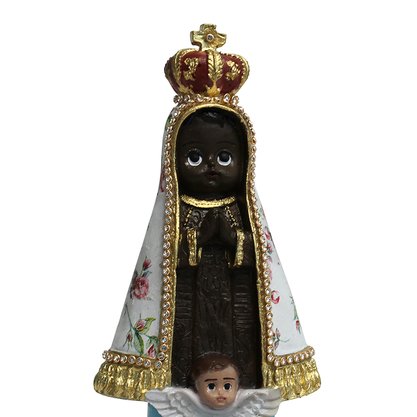 Imagem de Nossa Senhora Aparecida Infantil Decoupage - 18 cm