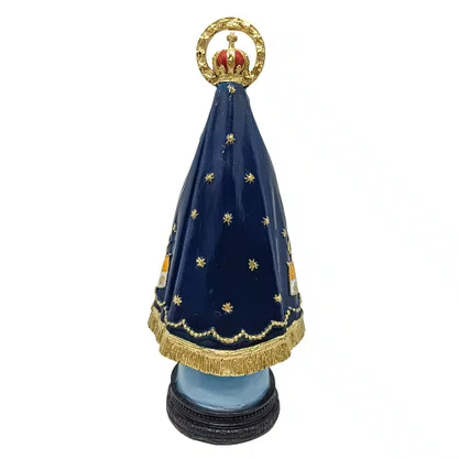Imagem de Nossa Senhora Aparecida Modelo Italiano de Resina Nacional - 22 cm