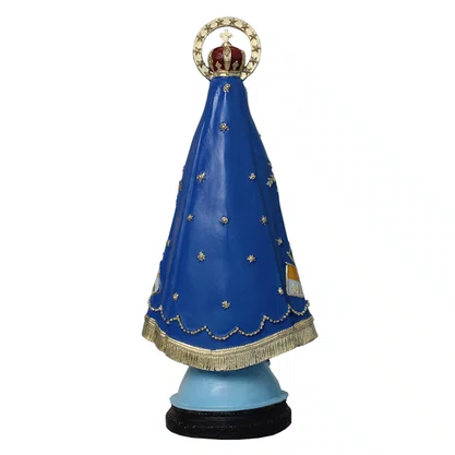Imagem de Nossa Senhora Aparecida Resplendor de Resina Nacional - 31 cm