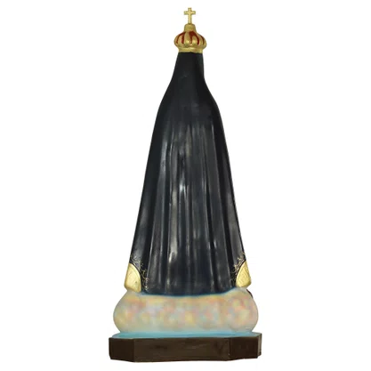 Imagem de Nossa Senhora Aparecida Retrô de Resina Nacional - 95 cm
