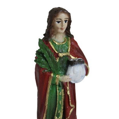 Imagem de Nossa Senhora Apolônia de Resina Nacional - 10 cm