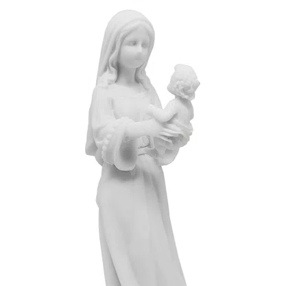 Imagem de Nossa Senhora Apresentação de Mármore Natural - 23 cm