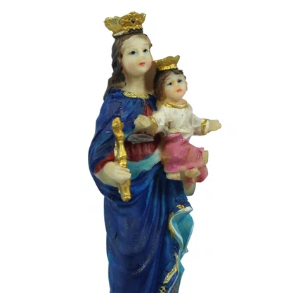 Imagem de Nossa Senhora Auxiliadora de Resina Nacional - 11 cm