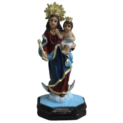 Imagem de Nossa Senhora Auxiliadora de Resina Nacional - 13 cm