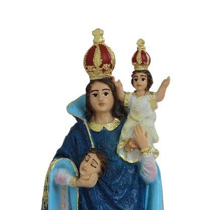 Imagem de Nossa Senhora Cabeça de Resina Nacional - 21 cm