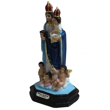 Imagem de Nossa Senhora da Cabeça de Resina Nacional - 12 cm