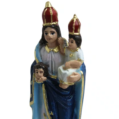 Imagem de Nossa Senhora da Cabeça de Resina Nacional - 12 cm