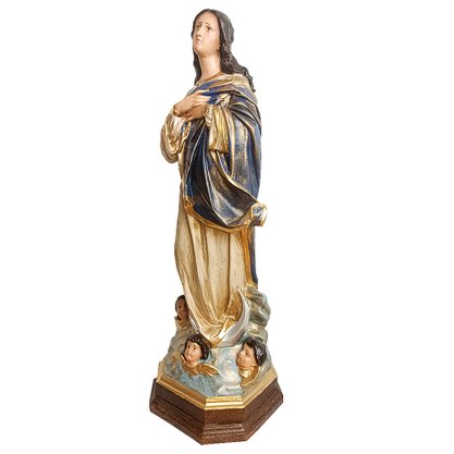 Imagem de Nossa Senhora da Imaculada Conceição de Resina Nacional - 64 cm