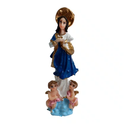 Imagem de Nossa Senhora da Conceição Resina Nacional - 7 cm
