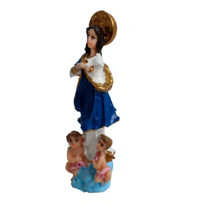 Imagem de Nossa Senhora da Conceição Resina Nacional - 7 cm