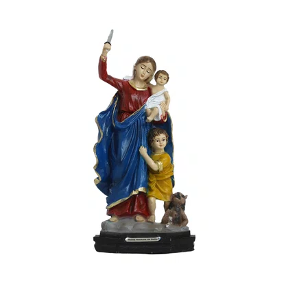 Imagem de Nossa Senhora da Defesa de Resina Nacional - 21 cm