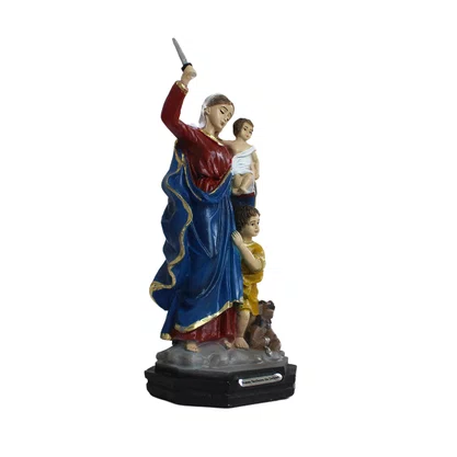 Imagem de Nossa Senhora da Defesa de Resina Nacional - 21 cm