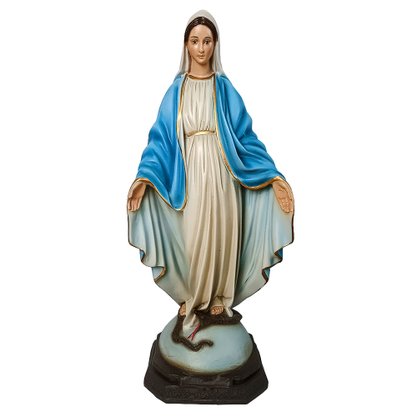 Imagem de Nossa Senhora da Graças de Resina Nacional - 50 cm