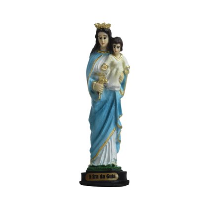 Imagem de Nossa Senhora da Guia de Resina Nacional - 15 cm