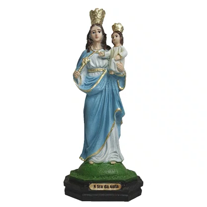 Imagem de Nossa Senhora da Guia de Resina Nacional - 20 cm