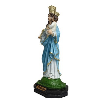 Imagem de Nossa Senhora da Guia de Resina Nacional - 20 cm