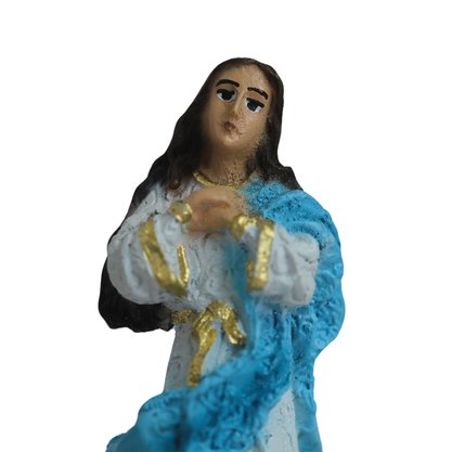 Imagem de Nossa Senhora da Imaculada Conceição de Resina Nacional - 14,5 cm