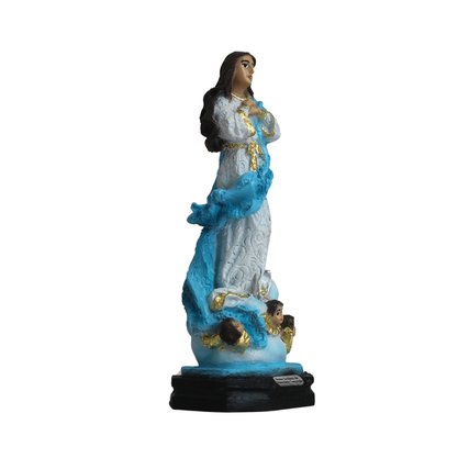 Imagem de Nossa Senhora da Imaculada Conceição de Resina Nacional - 14,5 cm