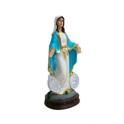 Imagem de Nossa Senhora da Medalha Milagrosa - 7 cm