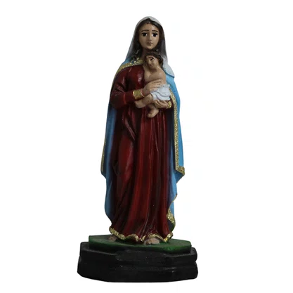Imagem de Nossa Senhora da Saúde de Resina Nacional - 12 cm