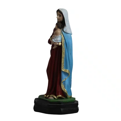 Imagem de Nossa Senhora da Saúde de Resina Nacional - 12 cm