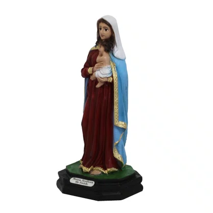 Imagem de Nossa Senhora da Saúde de Resina Nacional - 15 cm
