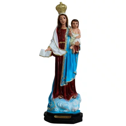 Imagem de Nossa Senhora da Saúde de Resina Nacional - 21 cm