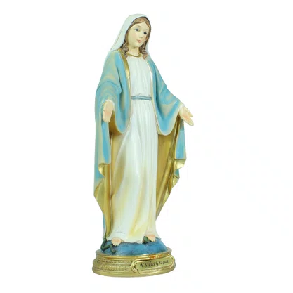 Imagem de Nossa Senhora das Graças de Resina Importada - 29 cm
