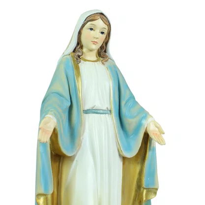 Imagem de Nossa Senhora das Graças de Resina Importada - 29 cm