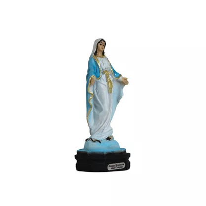 Imagem de Nossa Senhora das Graças de Resina Nacional - 10,5 cm