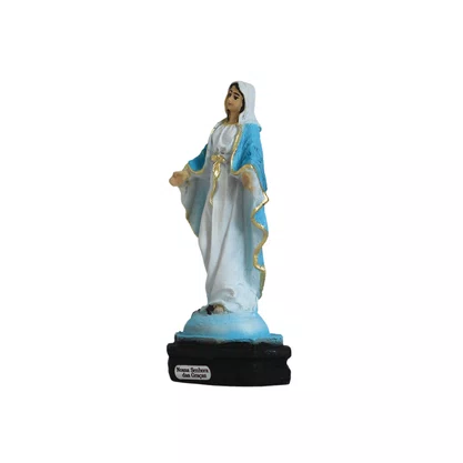 Imagem de Nossa Senhora das Graças de Resina Nacional - 10,5 cm