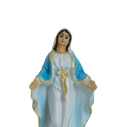 Imagem de Nossa Senhora das Graças de Resina Nacional - 10,5 cm
