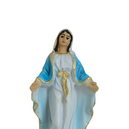 Imagem de Nossa Senhora das Graças de Resina Nacional - 10,5 cm