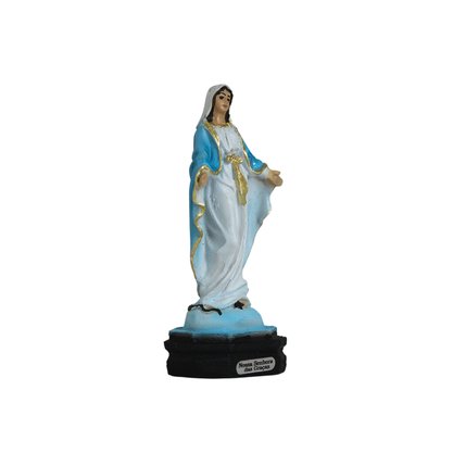 Imagem de Nossa Senhora das Graças de Resina Nacional - 10,5 cm