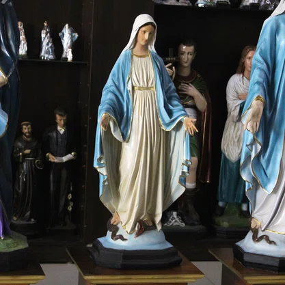 Imagem de Nossa Senhora das Graças de Resina Nacional - 85 cm