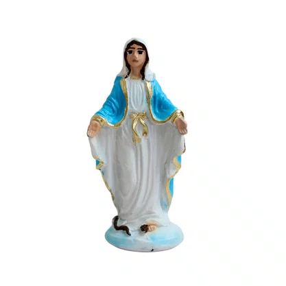 Imagem de Nossa Senhora das Graças Resina Nacional - 7 cm 
