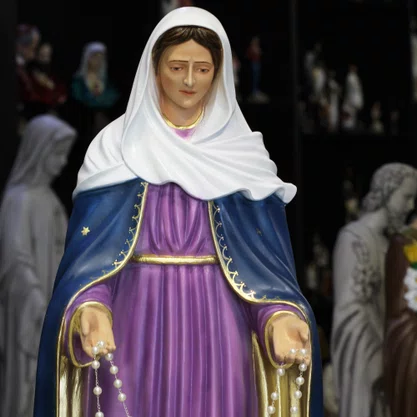 Imagem de Nossa Senhora das Lágrimas Resina Nacional - 102 cm