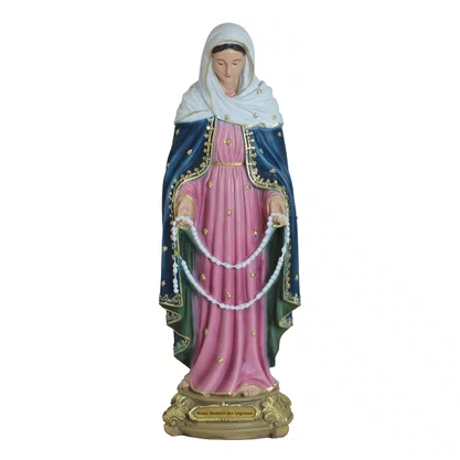 Imagem de Nossa Senhora das Lágrimas de Resina Linha Premium - 31 cm