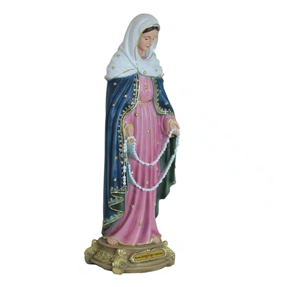 Imagem de Nossa Senhora das Lágrimas de Resina Linha Premium - 31 cm