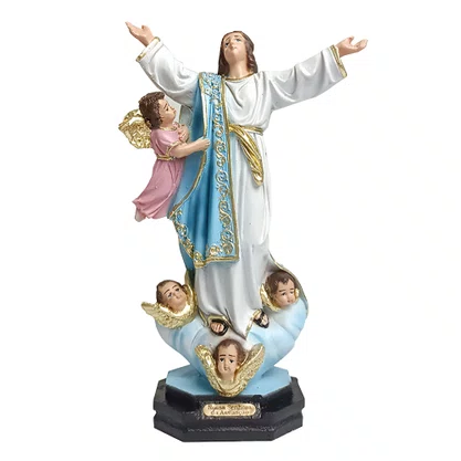 Imagem de Nossa Senhora de Assunção de Resina Nacional - 20 cm
