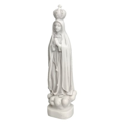 Imagem de Nossa Senhora de Fátima de Mármore - 20 cm