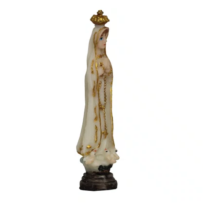 Imagem de Nossa Senhora de Fátima de Resina - 7 cm