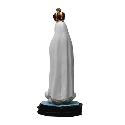 Imagem de Nossa Senhora de Fátima de Resina Nacional - 14 cm