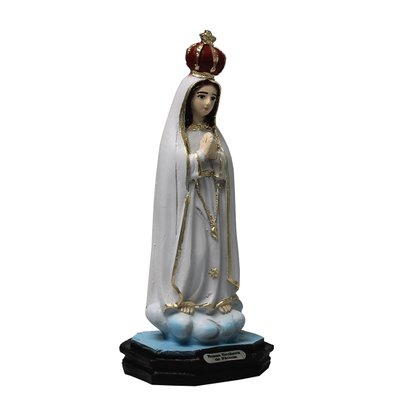Imagem de Nossa Senhora de Fátima de Resina Nacional - 14 cm