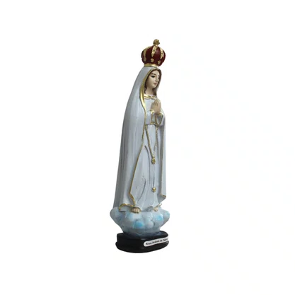 Imagem de Nossa Senhora de Fátima de Resina Nacional - 20 cm