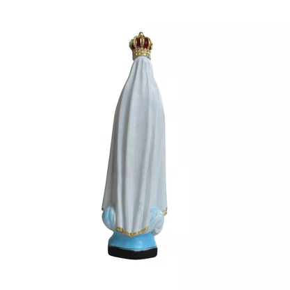 Imagem de Nossa Senhora de Fátima de Resina Nacional - 25 cm