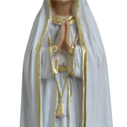 Imagem de Nossa Senhora de Fátima de Resina Nacional - 25 cm