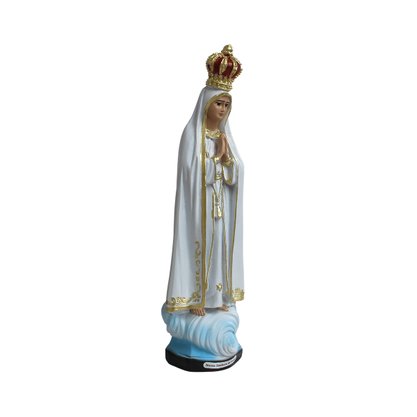 Imagem de Nossa Senhora de Fátima de Resina Nacional - 25 cm