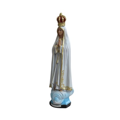 Imagem de Nossa Senhora de Fátima de Resina Nacional - 25 cm