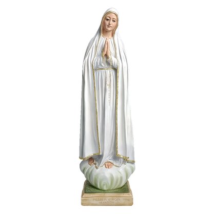 Imagem de Nossa Senhora de Fátima de Resina Nacional - 65 cm